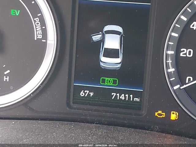 Hyundai Sonata Hybrid Se 2018 KMHE24L34JA083369 Image 16