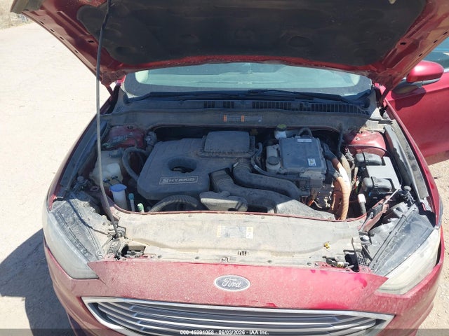3FA6P0LU8HR254948 Ford Fusion Hybrid Se