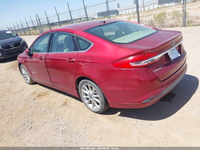 3FA6P0LU8HR254948 Ford Fusion Hybrid Se