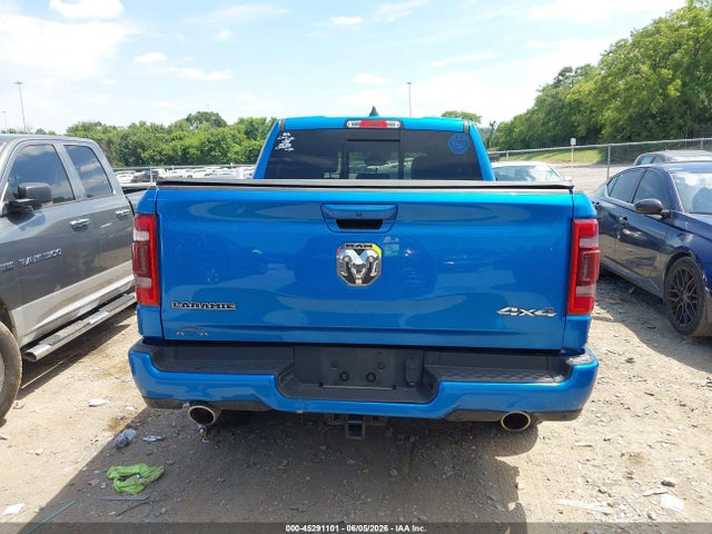 45291101 :رقم المزاد ، 1C6SRFJT4NN154769 vin ، 2022 Ram 1500 Laramie  4x4 5'7 Box مزاد بيع