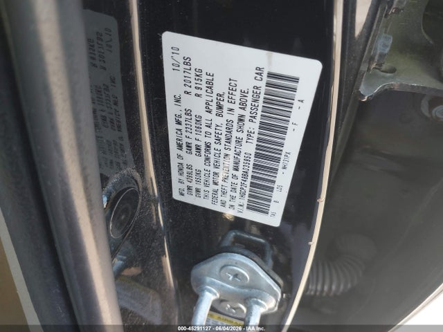 Продажа на аукционе авто 2011 Honda Accord 2.4 Lx-p, vin: 1HGCP2F48BA035950, номер лота: 45291127