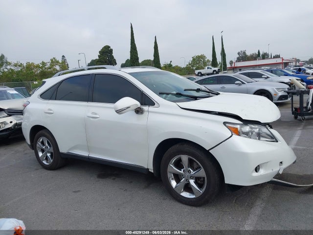 45291249 :رقم المزاد ، JTJZK1BA2A2400481 vin ، 2010 Lexus Rx 350 مزاد بيع