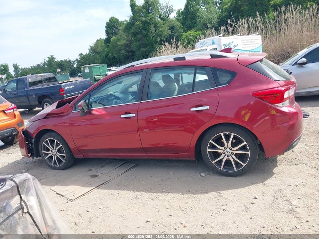 Aukcja sprzedaży 2019 Subaru Impreza 2.0i Limited, vin: 4S3GTAU69K3749178, numer aukcji: 45291252