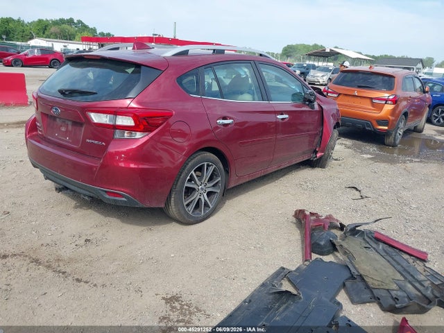 Aukcja sprzedaży 2019 Subaru Impreza 2.0i Limited, vin: 4S3GTAU69K3749178, numer aukcji: 45291252