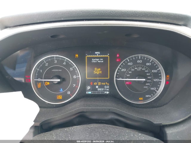 Aukcja sprzedaży 2019 Subaru Impreza 2.0i Limited, vin: 4S3GTAU69K3749178, numer aukcji: 45291252