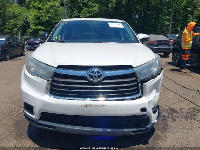 45291336 :رقم المزاد ، 5TDBKRFH4GS317548 vin ، 2016 Toyota Highlander Le V6 مزاد بيع