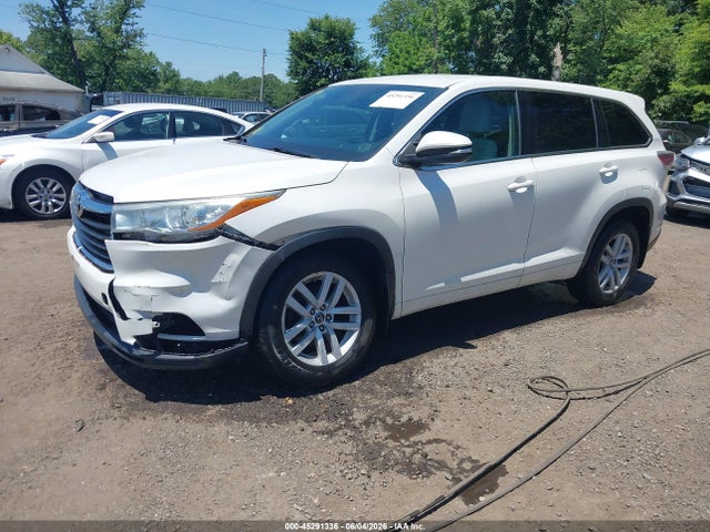 45291336 :رقم المزاد ، 5TDBKRFH4GS317548 vin ، 2016 Toyota Highlander Le V6 مزاد بيع