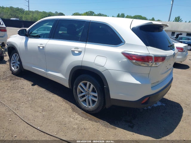 45291336 :رقم المزاد ، 5TDBKRFH4GS317548 vin ، 2016 Toyota Highlander Le V6 مزاد بيع