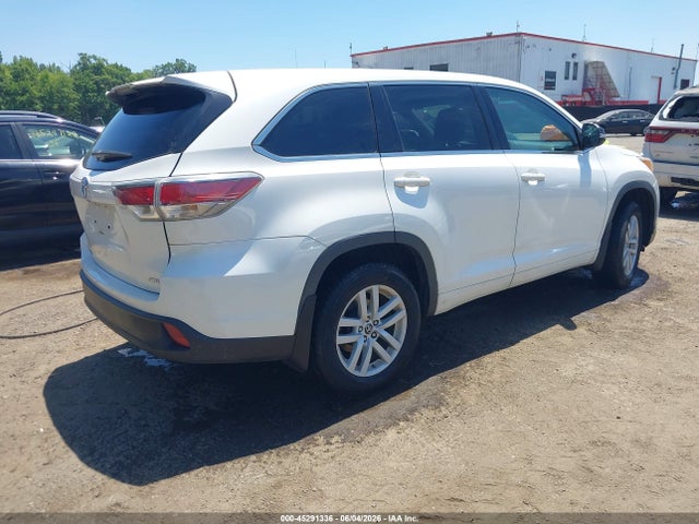 45291336 :رقم المزاد ، 5TDBKRFH4GS317548 vin ، 2016 Toyota Highlander Le V6 مزاد بيع