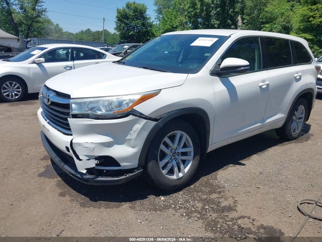 45291336 :رقم المزاد ، 5TDBKRFH4GS317548 vin ، 2016 Toyota Highlander Le V6 مزاد بيع