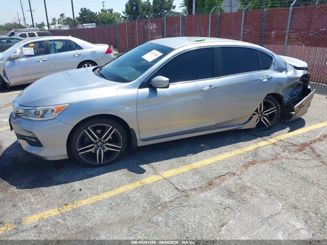 Продаж на аукціоні авто 2016 Honda Accord Sport, vin: 1HGCR2F57GA167804, номер лоту: 45291348