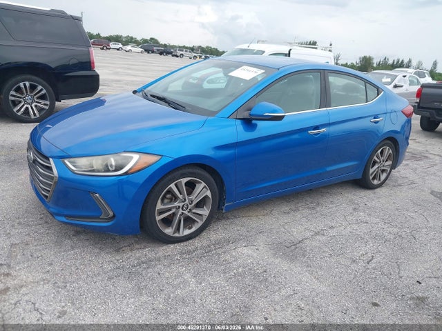 Продажа на аукционе авто 2017 Hyundai Elantra Limited, vin: 5NPD84LF7HH084415, номер лота: 45291370