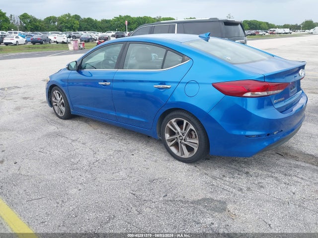 Продажа на аукционе авто 2017 Hyundai Elantra Limited, vin: 5NPD84LF7HH084415, номер лота: 45291370