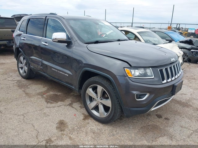Aukcja sprzedaży 2016 Jeep Grand Cherokee Limited, vin: 1C4RJFBG9GC303255, numer aukcji: 45291401