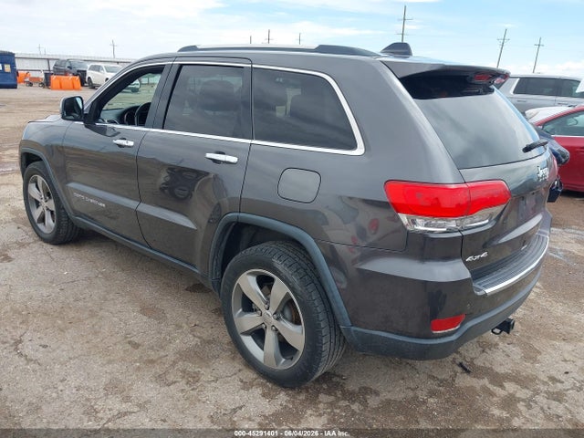 Aukcja sprzedaży 2016 Jeep Grand Cherokee Limited, vin: 1C4RJFBG9GC303255, numer aukcji: 45291401
