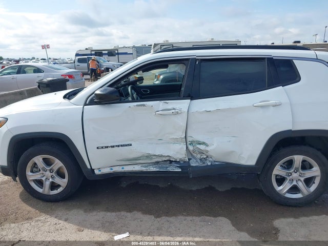 2023 Jeep Compass Latitude 4x4 მანქანა იყიდება აუქციონზე, vin: 3C4NJDBN8PT553382, აუქციონის ნომერი: 45291403
