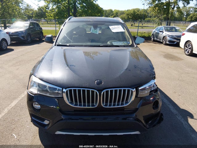2016 Bmw X3 Xdrive28i მანქანა იყიდება აუქციონზე, vin: 5UXWX9C57G0D75011, აუქციონის ნომერი: 45291507