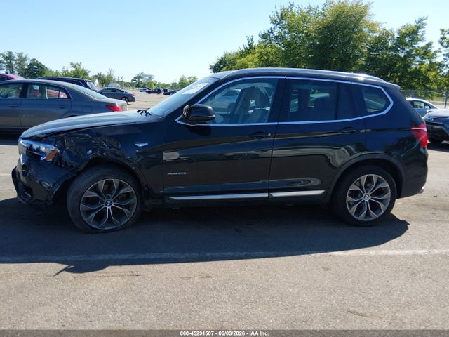 2016 Bmw X3 Xdrive28i მანქანა იყიდება აუქციონზე, vin: 5UXWX9C57G0D75011, აუქციონის ნომერი: 45291507