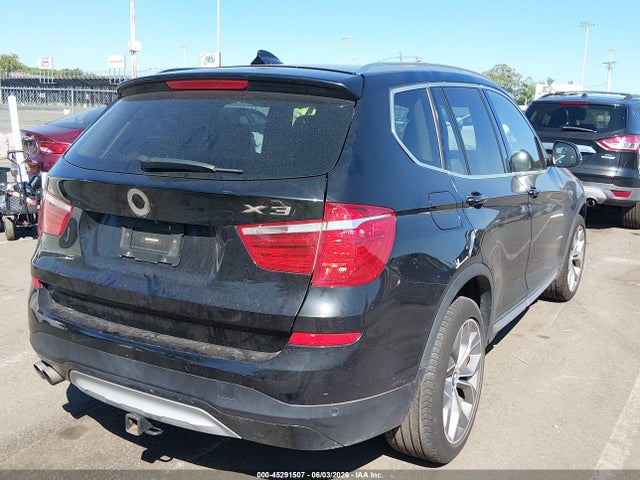 2016 Bmw X3 Xdrive28i მანქანა იყიდება აუქციონზე, vin: 5UXWX9C57G0D75011, აუქციონის ნომერი: 45291507