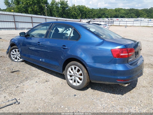 2015 Volkswagen Jetta 1.8t Se მანქანა იყიდება აუქციონზე, vin: 3VWD17AJ0FM282397, აუქციონის ნომერი: 45291522