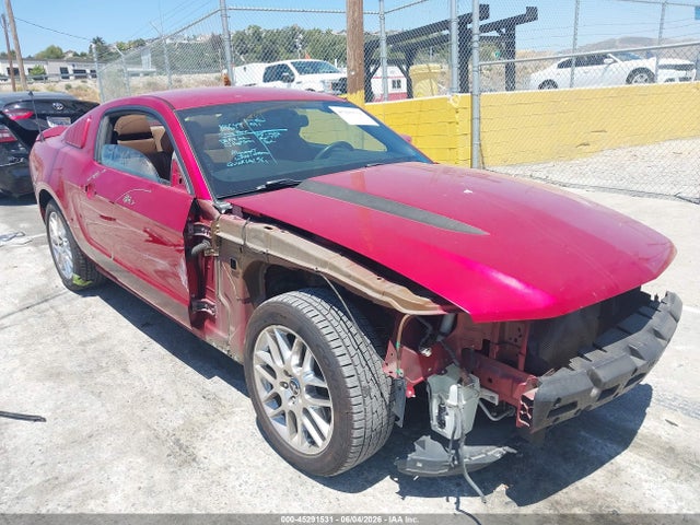 Продаж на аукціоні авто 2012 Ford Mustang V6 Premium, vin: 1ZVBP8AM5C5247698, номер лоту: 45291531