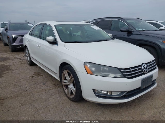 45291537 :رقم المزاد ، 1VWCN7A34DC073292 vin ، 2013 Volkswagen Passat 2.0l Tdi Sel Premium مزاد بيع