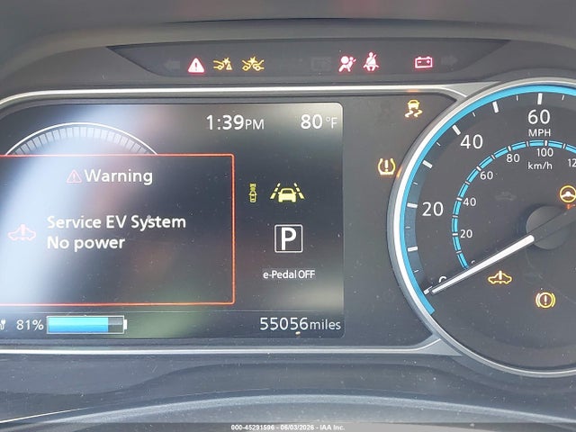 1N4BZ1CP9LC308354 Nissan Leaf Sv Plus 62 Kwh