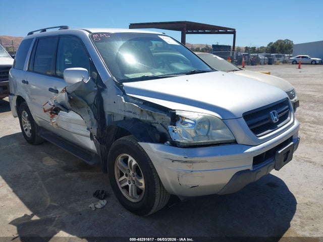 2003 Honda Pilot Ex-l მანქანა იყიდება აუქციონზე, vin: 2HKYF18573H605924, აუქციონის ნომერი: 45291617