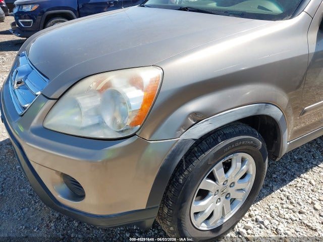 2006 Honda Cr-v Se მანქანა იყიდება აუქციონზე, vin: JHLRD78916C008013, აუქციონის ნომერი: 45291648