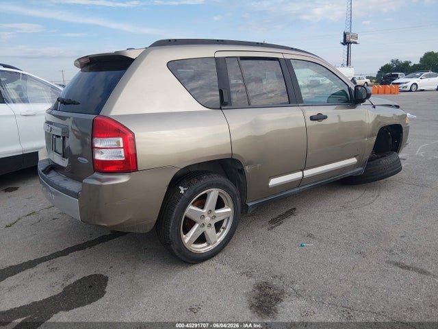 2007 Jeep Compass Limited მანქანა იყიდება აუქციონზე, vin: 1J8FT57W27D192588, აუქციონის ნომერი: 45291707