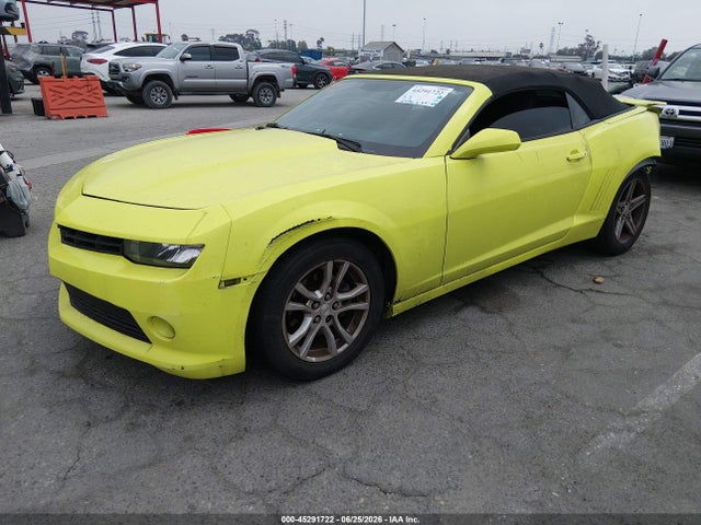 Chevrolet Camaro 1lt 2015 2G1FD3D35F9262141 Image 2