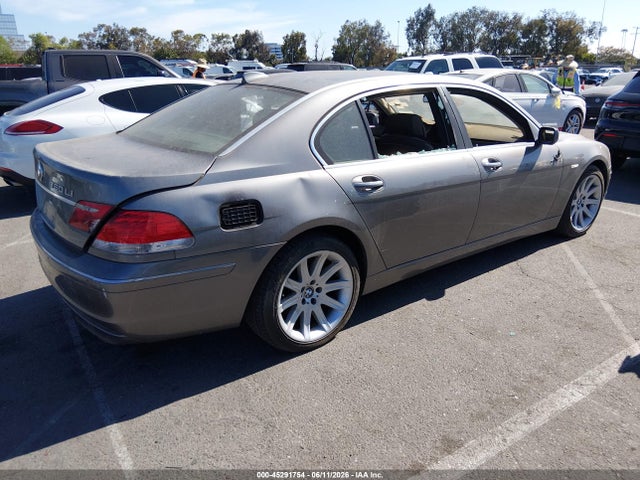 Aukcja sprzedaży 2006 Bmw 750li, vin: WBAHN83576DT61699, numer aukcji: 45291754