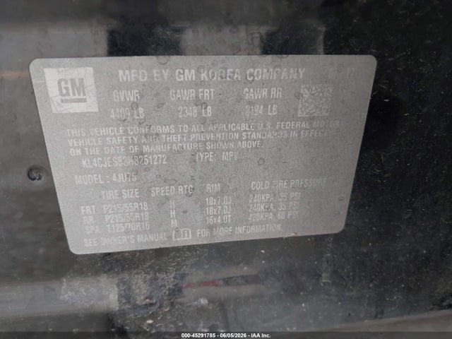 Buick Encore Preferred 2017 KL4CJESB3HB251272 Image 9