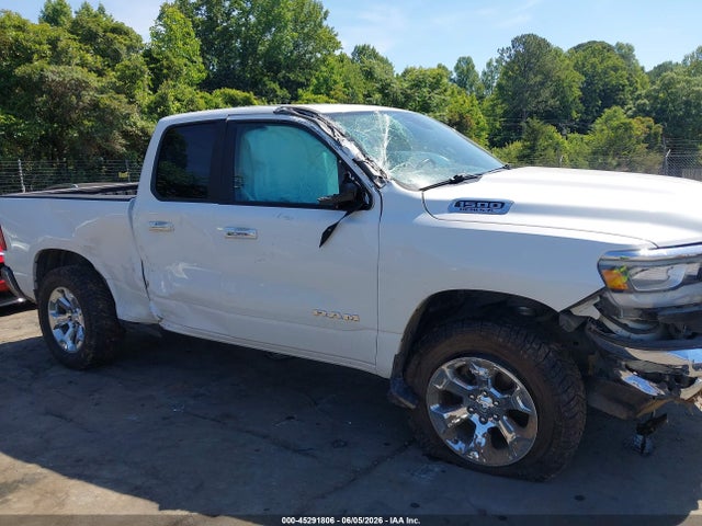Продаж на аукціоні авто 2019 Ram 1500 Big Horn/lone Star  4x4 6'4 Box, vin: 1C6SRFBT2KN622864, номер лоту: 45291806