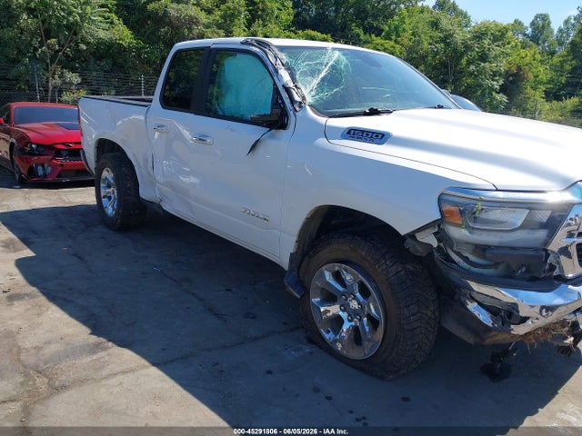 Продаж на аукціоні авто 2019 Ram 1500 Big Horn/lone Star  4x4 6'4 Box, vin: 1C6SRFBT2KN622864, номер лоту: 45291806