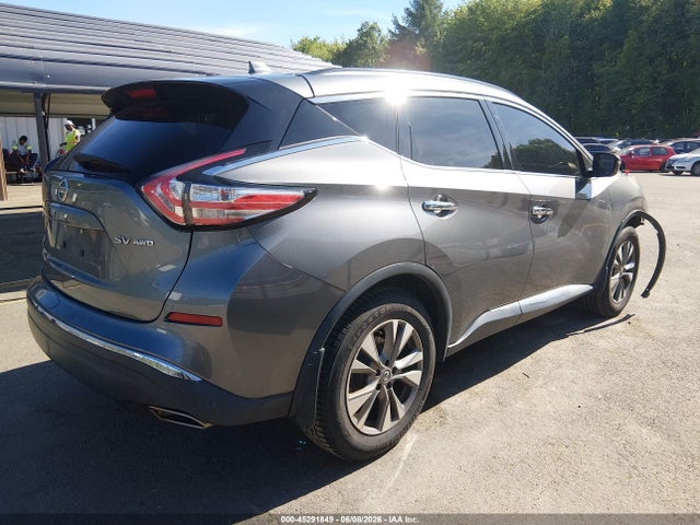 45291849 :رقم المزاد ، 5N1AZ2MH8HN187312 vin ، 2017 Nissan Murano Sv مزاد بيع