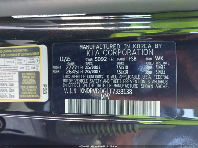 KNDPVDDG1T7333138 KIA Sportage Hybrid Ex