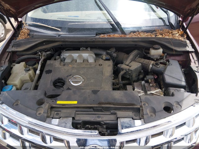 2005 Nissan Murano Se მანქანა იყიდება აუქციონზე, vin: JN8AZ08W15W416375, აუქციონის ნომერი: 45291940