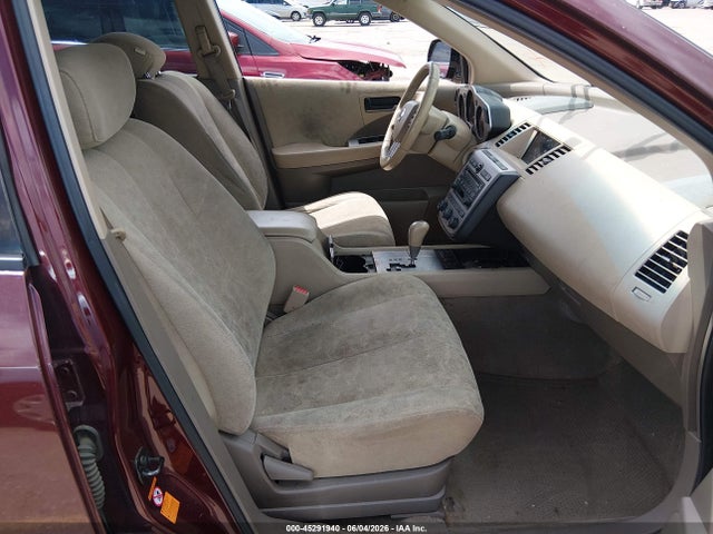 2005 Nissan Murano Se მანქანა იყიდება აუქციონზე, vin: JN8AZ08W15W416375, აუქციონის ნომერი: 45291940
