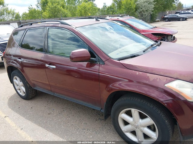 2005 Nissan Murano Se მანქანა იყიდება აუქციონზე, vin: JN8AZ08W15W416375, აუქციონის ნომერი: 45291940