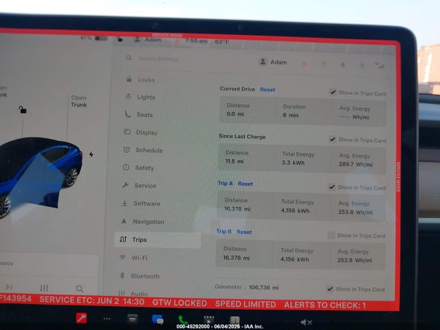 Tesla Model 3 Long Range Dual Motor All-wheel Drive 2022 5YJ3E1EB5NF143954 Image 7