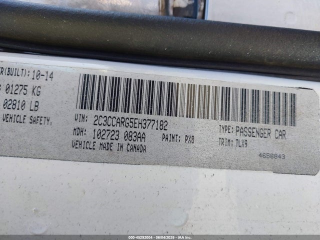 Aukcja sprzedaży 2013 Chrysler 300, vin: 2C3CCAGG7DH567356, numer aukcji: 45292004