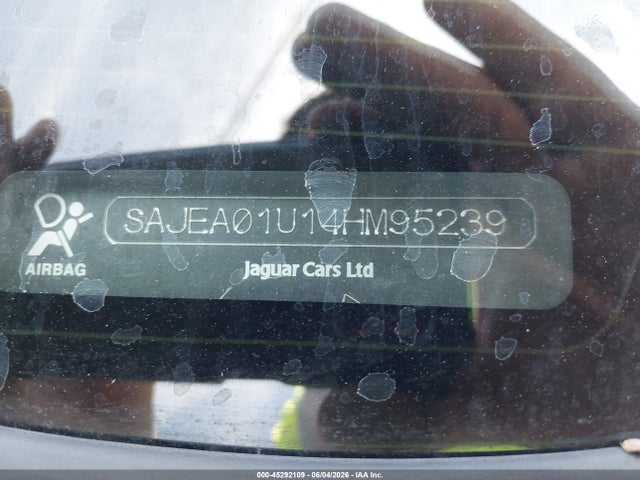 2004 Jaguar S-type 4.2l V8 მანქანა იყიდება აუქციონზე, vin: SAJEA01U14HM95239, აუქციონის ნომერი: 45292109
