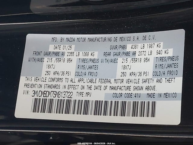 Mazda Cx-30 2.5 S Premium Package 2025 3MVDMBDM7SM813722 Image 9