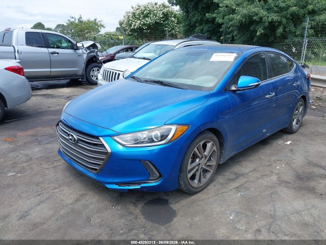 2017 Hyundai Elantra Limited მანქანა იყიდება აუქციონზე, vin: 5NPD84LFXHH059198, აუქციონის ნომერი: 45292213