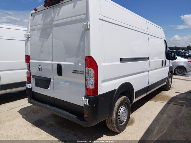 Aukcja sprzedaży 2024 Ram Promaster 2500 Tradesman High Roof 159 Wb W/pass Seat, vin: 3C6LRVDG2RE132289, numer aukcji: 45292215