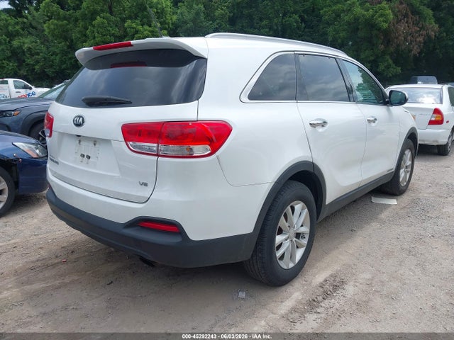 Auction sale of the 2017 Kia Sorento 3.3l Lx, vin: 5XYPGDA5XHG207187, lot number: 45292243