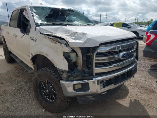 Auction sale of the 2016 Ford F-150 Lariat, vin: 1FTEW1EG1GKD09703, lot number: 45292257