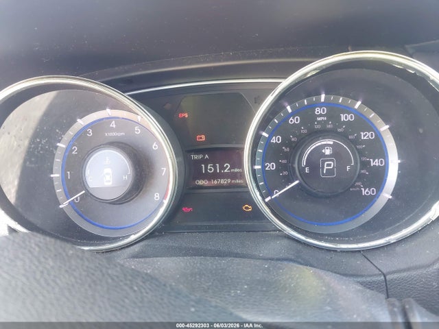 45292303 :رقم المزاد ، 5NPEB4AC4BH043083 vin ، 2011 Hyundai Sonata Gls مزاد بيع