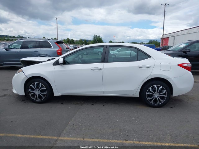 2T1BURHE5FC409207 Toyota COROLLA LE